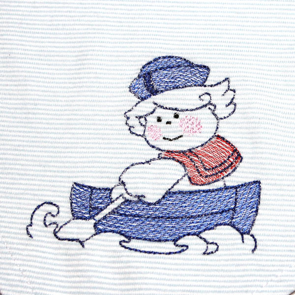 Motif brodé sur bandana