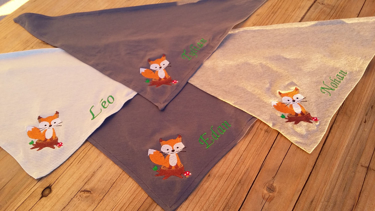 Bandanas renard Léo