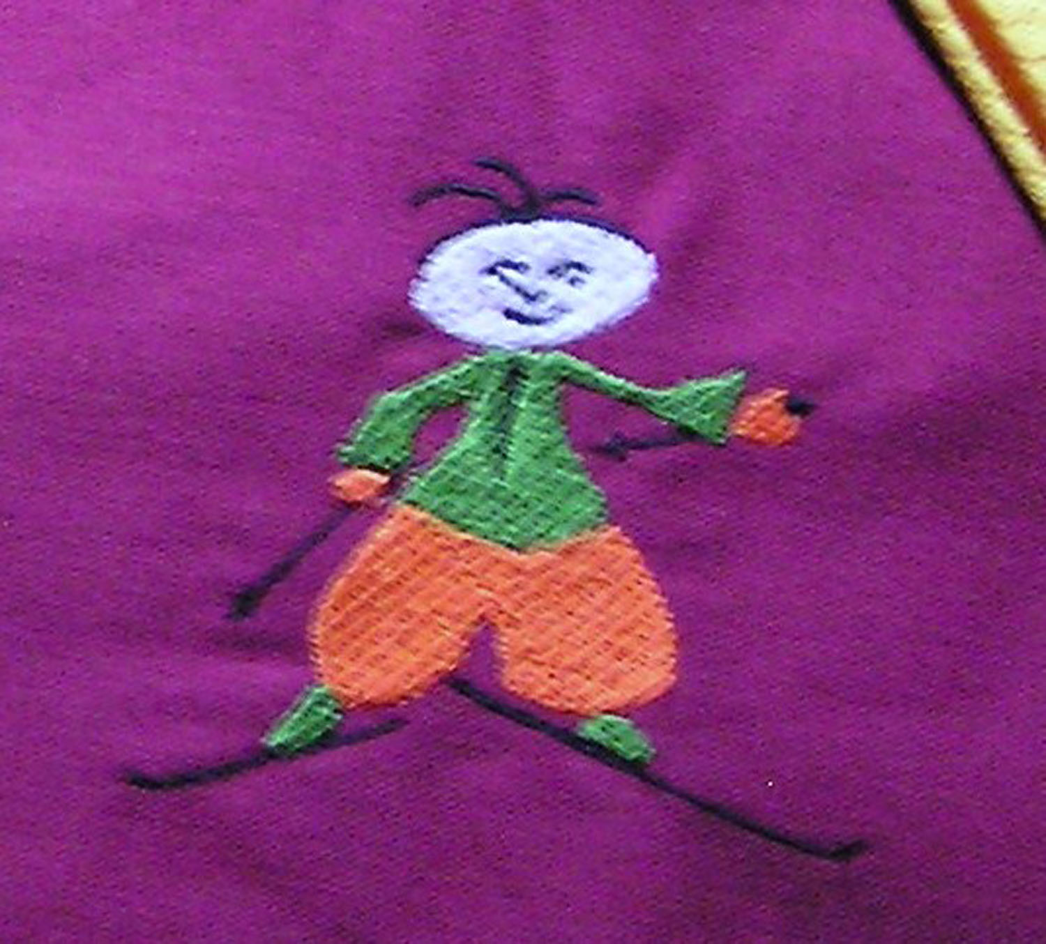 Broderie au coeur 1