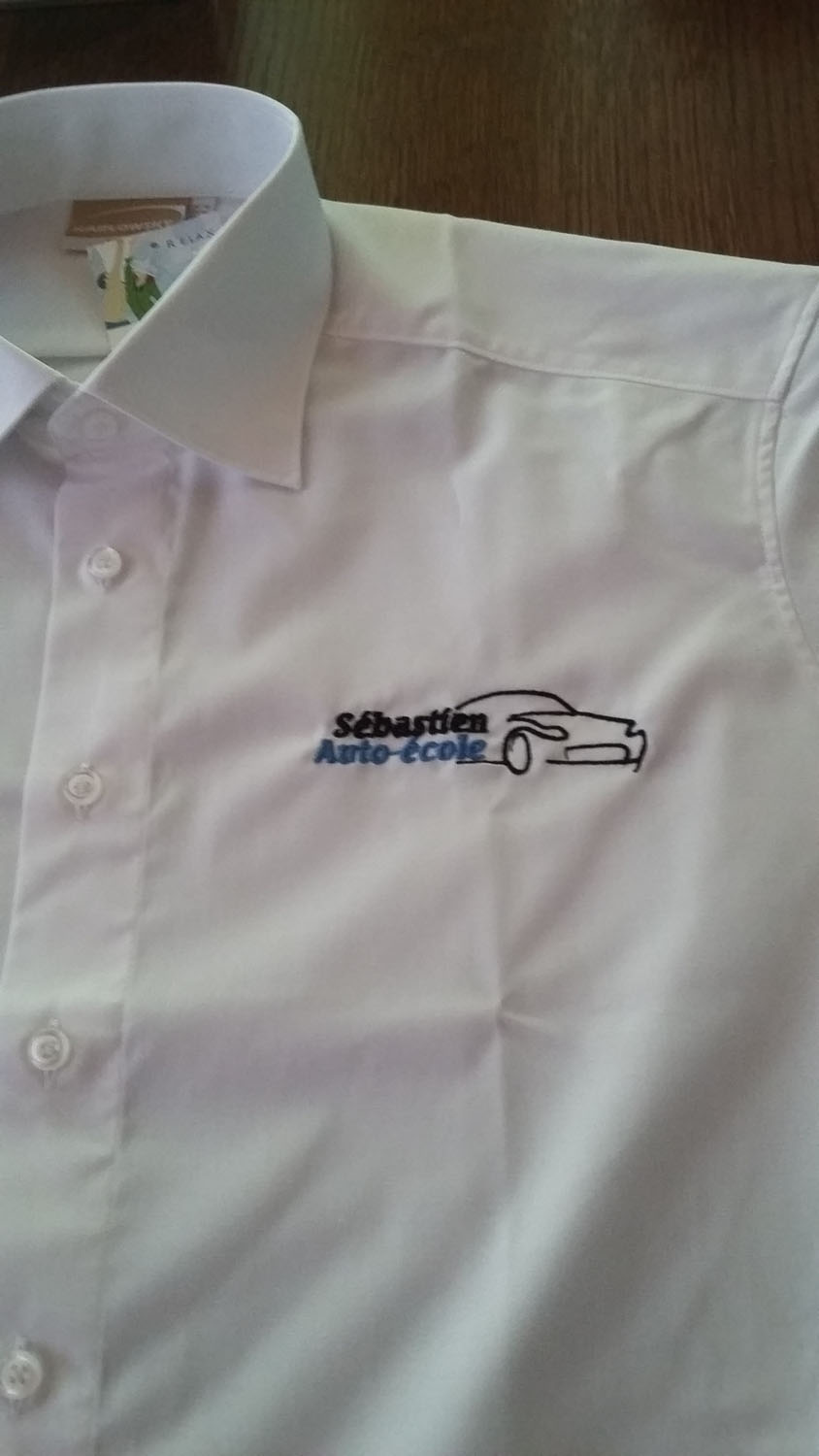 Chemise Sébastien auto-école 4