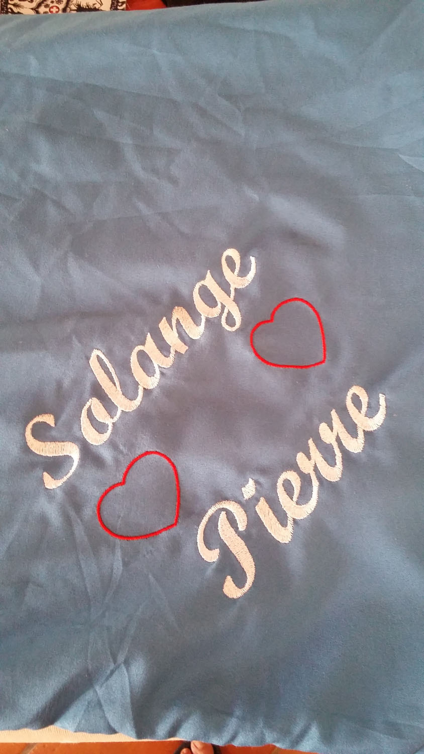 Enfourrage duvet Solange et Pierre 2