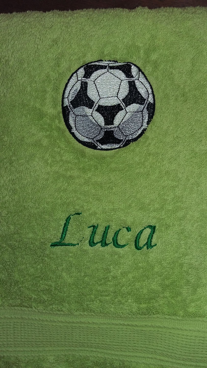 Linge ballon de foot Luca