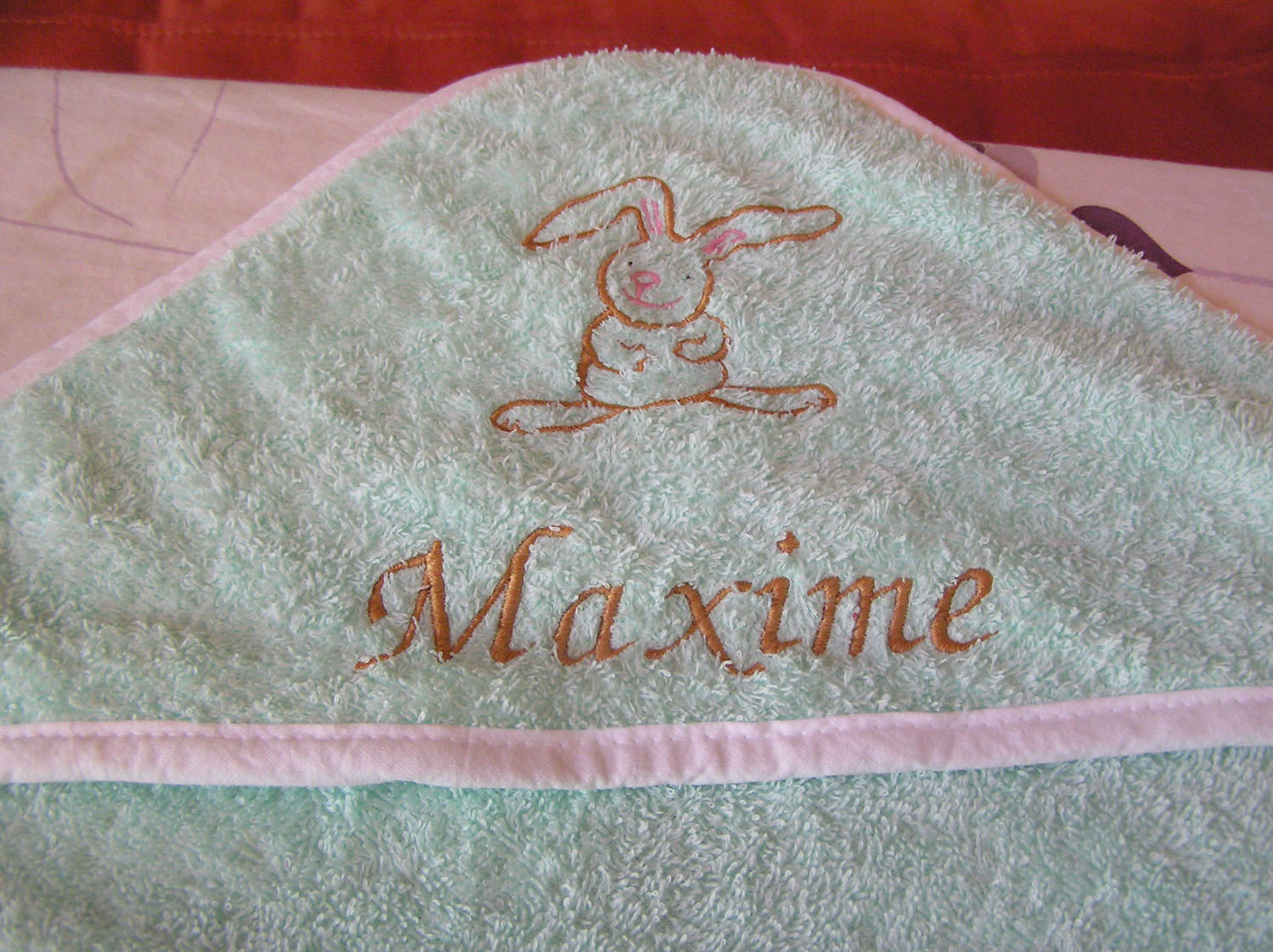 Linge lapin Maxime