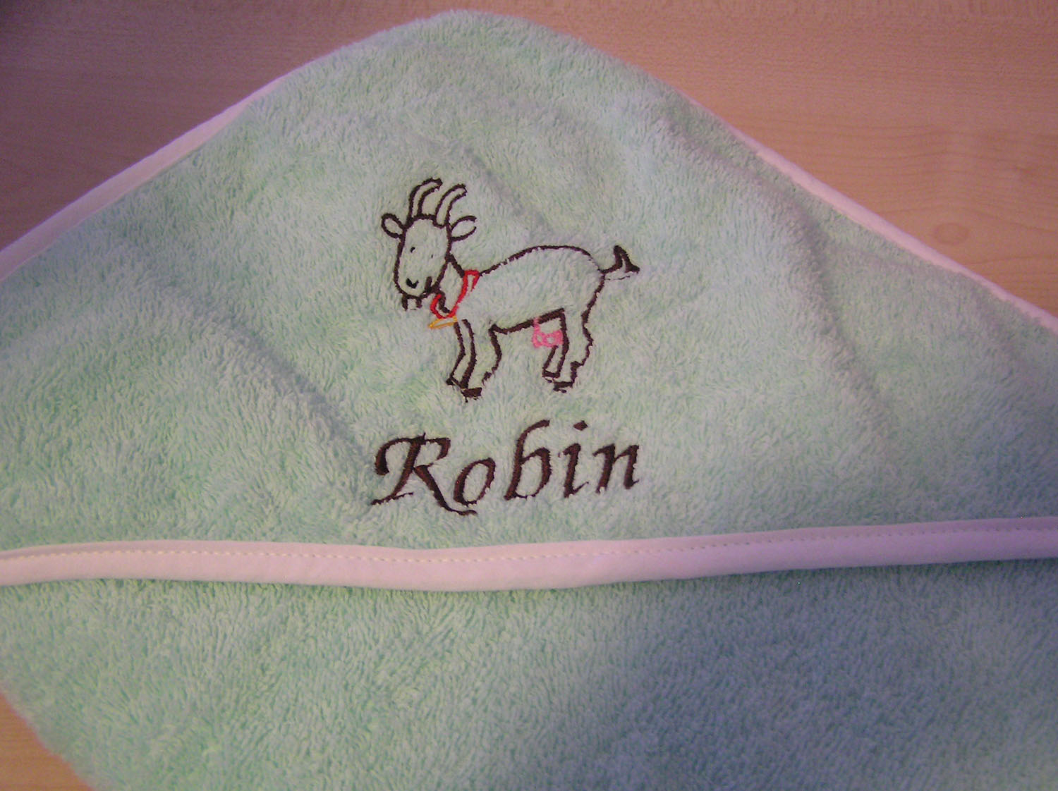 Linge chèvre Robin