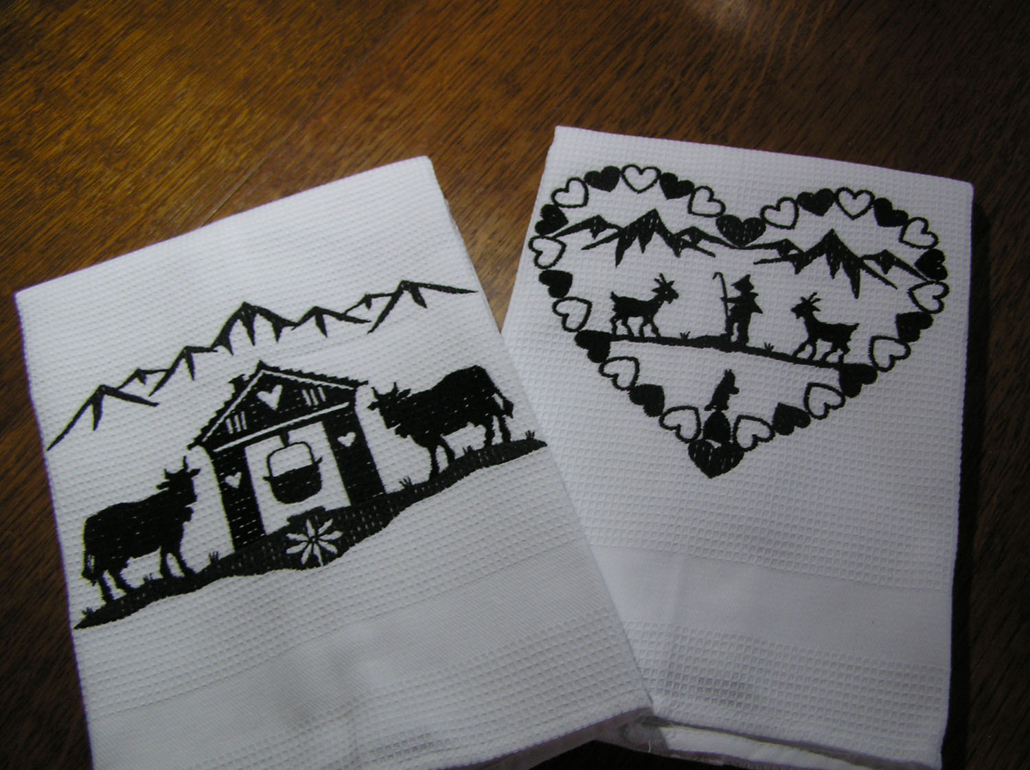 Linges découpages ggbroderie