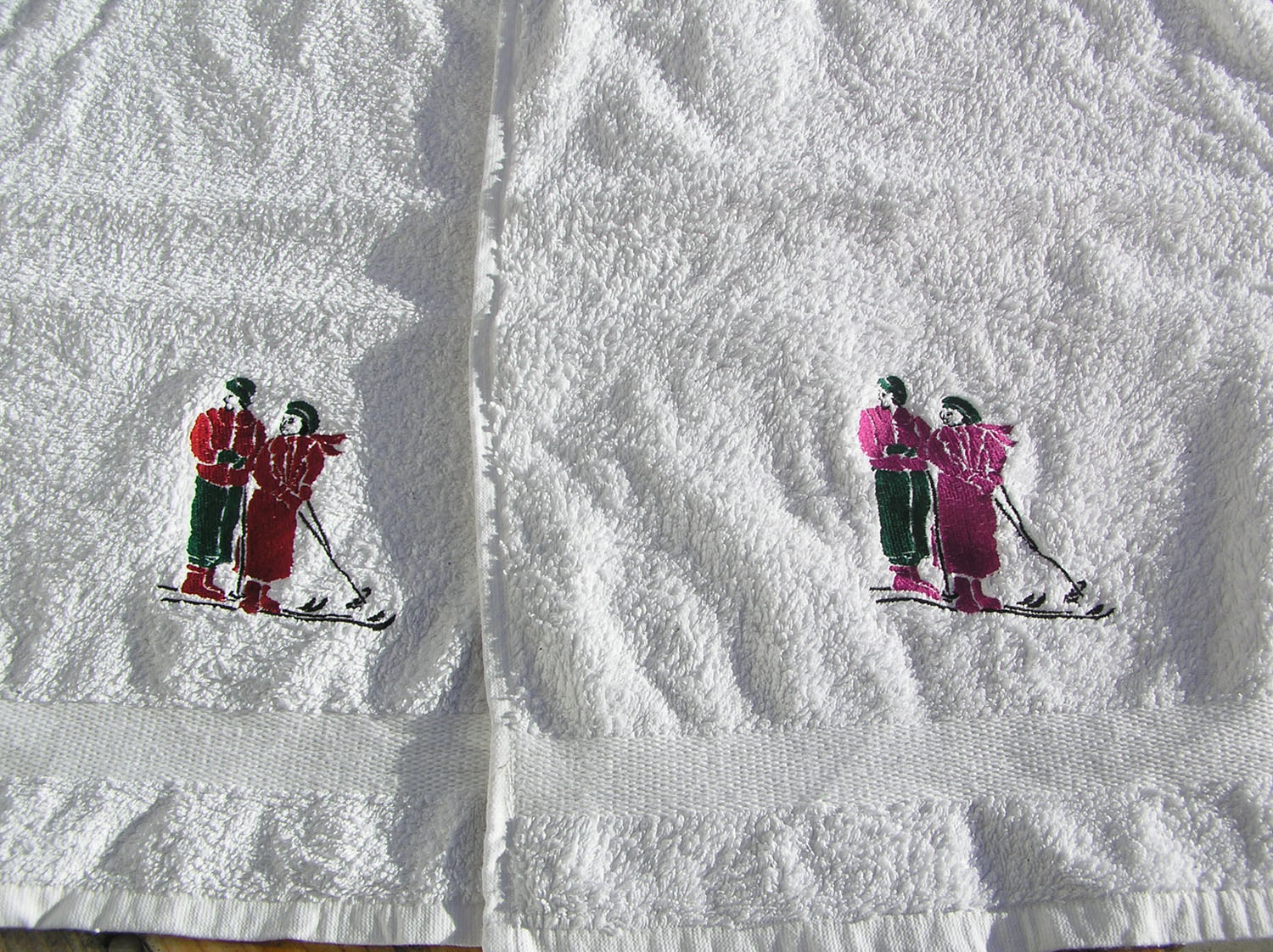 Linges ski rétro