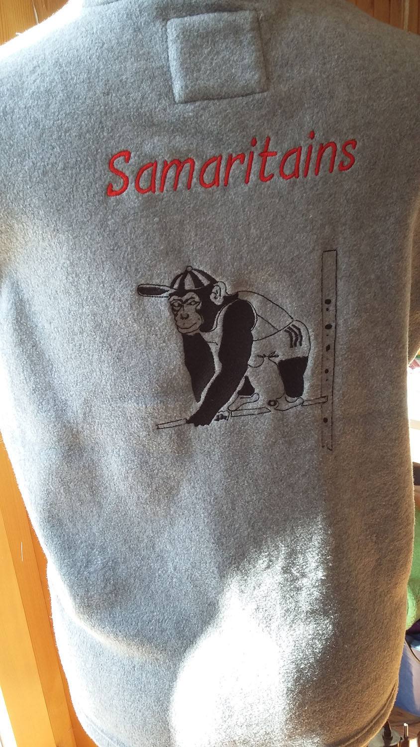 Veste samaritains dos 1